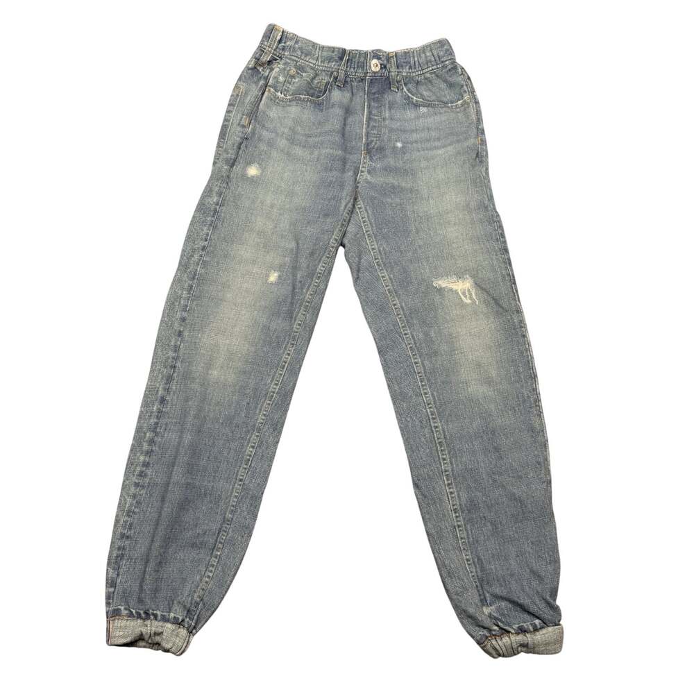 Rag & Bone Miramar Denim Print Jogger Sweatpants Women's XS Streetwear